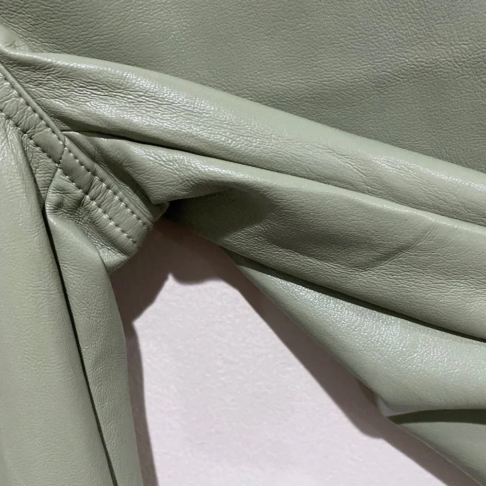 Wilfred Melina Vegan Leather Pant Sage Frost - Picture 8 of 14